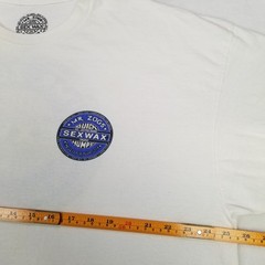 Mr. Zogs Sex Wax T-Shirt White Men’s 2X Large The Humps Surf Logo Surfing Casual