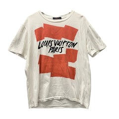 Louis Vuitton T-Shirt Mens Large Malletier Paris 1854 White Graphic Tee