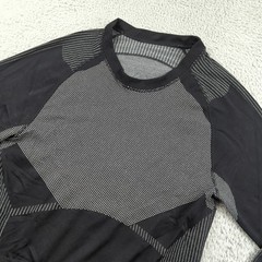 Glovii Shirt Mens L/XL Gray Heather Heated Shirt NO BATTERY Cold Weather Liner
