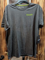 New Unisex Crossfit XL Pukie The Clown Tee – Charcoal Mineral Wash Male Female