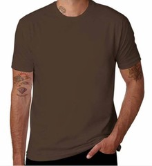 Mens CottonT Shirts Plain Short Sleeve Tee Cotton