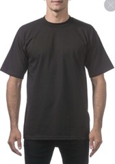 3 PACK PROCLUB PRO CLUB MENS PLAIN SHORT SLEEV T SHIRT HEAVYWEIGHT COTTON S-5XL