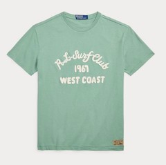 Polo Ralph Lauren Faded Mint R.L. SURF CLUB 1967 WEST COAST Short Sleeve T Shirt