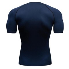 Men’s Easy Care Tight Top Polyester Round Neck for All Season Activities