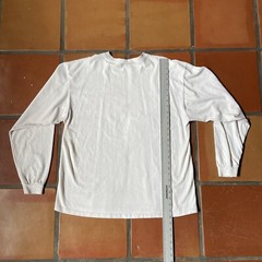 Cotton Deluxe Mens XL Made In USA Skeleton Cowboy On Horse Long Sleeve T-Shirt