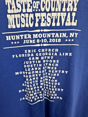 Rebel Rouser Music Festival Taste of Country June 2018 2XL Hunter Mountain NY
