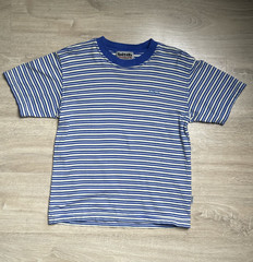 Vintage Bitch Skateboards Striped T Shirt Men’s Size Medium 90S