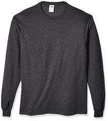 Soffe 100% Cotton Adult Crew Neck Long Sleeve Shirt