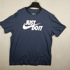 Nike Shirt Mens XL Just Do It Swoosh Graphic Tee AR5006-451