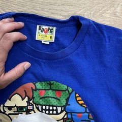 A Bathing Ape BAPE x Dragon Ball Z Baby Milo Blue Tee M