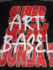 Godspeed New York Super Run Art Basel Sunday T-Shirt Black Graphic Size Large