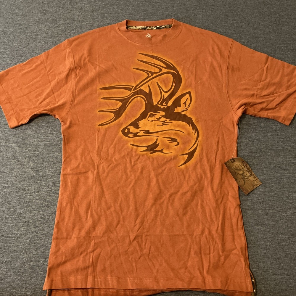 Legendary Whitetails Men’s T-Shirt Size Medium Burnt Orange New