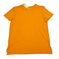 All in Motion Mens Size L Crew Neck Short Sleeve Performance T-Shirt Orange