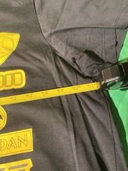 Air Jordan T-Shirt Men’s Black Yellow Graphic Tee Jumpman Nike Basketball Shirt