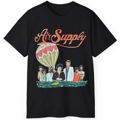 Rare Vintage 1981 Air Supply Shirt Hot Air Balloon All size shirt