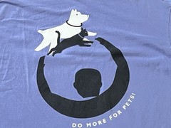 Mahatma Gandhi Purple Mens XL Dogs Cats Do More For Pets Good Treatment T Shirt