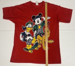 Vintage 90s Mickey Unlimited Jerry Leigh Mickey Mouse Donald & Pluto Skateboard