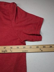 I Put Out For Santa T Shirt Adult Large Gildan Red Christmas Holiday Cookies