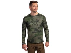 Vortex Optics Men’s Sun Slayer Long Sleeve Crew Neck T Shirt Forest Camo Medium