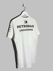 Mercedes AMG Petronas 2023 Mens White Racing T-Shirt