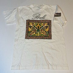 Vtg 90s Bali Indonesia T Shirt Single Stitch Primitive Souvenir Tribal Sz M