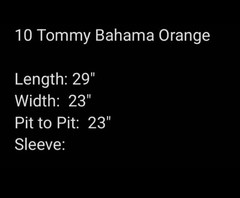 Tommy Bahama Burnt Orange Heather Tencel Blend T-Shirt Men’s Size L