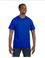Gildan Mens G500 Premium Short Sleeve Heavy Cotton Plain Casual T-Shirt Pack 6