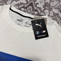 NWT BMW Motorsport T-Shirt Puma BMW Mms Car Graphic Tee 2 Fan Jersey Size XL