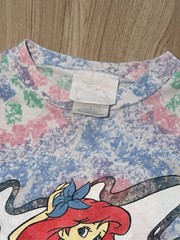 Vintage Disney The Little Mermaid T-shirt 90s Ariel Rare White Disney Princess