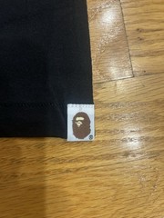 A Bathing Ape Men’s Black Purple T-Shirt Size M (100% AUTHENTIC)