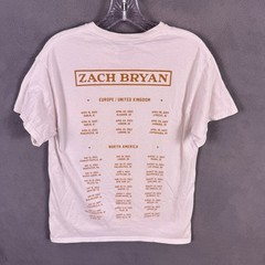 Zach Bryan Burn Burn Burn Tour T-Shirt Mens Medium Concert Merch World 2023