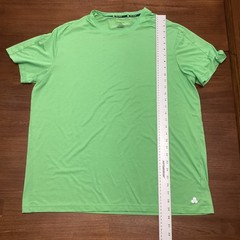 Tek Gear Mens XXL Lime Green Essential Gear Performance T-Shirt Short Sleeve Gym