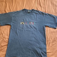 VTG San Antonio Texas Embroidered Logo Tee Shirt M