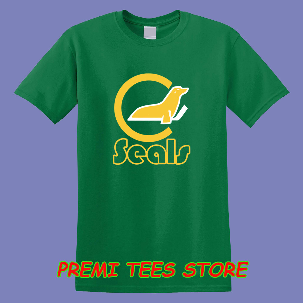 California Golden Seals Hockey Men’s Green Size S-3XL