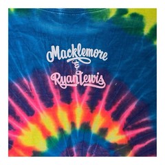 Same Love Macklemore Ryan Lewis Tye-dye Graphic Concert Tee Tshirt XL Pride Y2K