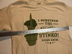 I Survived the Amazing Stinko! Titan Arum Gildan DryBlend Mens size M Medium