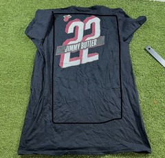 Miami Heat Jimmy Butler #22 Short Sleeve Shirt Black Fanatics Men’s M NWOT