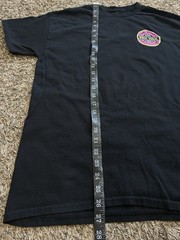 MR. ZOGS SEX WAX SURFER SURFBOARD SHIRT BLACK NEON DOUBLE SIDED Mullet Medium