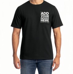 Custom Gift T-Shirt Personalized Photo Text Print For Family Friends Birthday