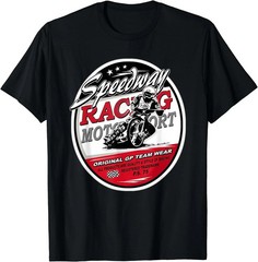 Motorcycle Speedway Flat Track Racing Graphic Tee Unisex Rider Gift T-Shirt