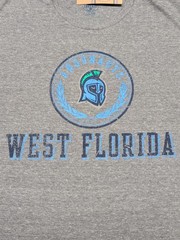 NEW Men’s NCAA West Florida Argonauts Tee Athletic Tri-Blend T-Shirt M L XL 2XL