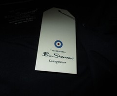 BEN SHERMAN Blue Long Sleeve Compression T-Shirt Men’s Size L NWT $49.50