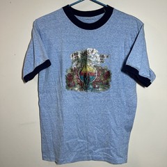 VTG 70s 80s Cuffed Myrtle Beach Is For Lovers T Shirt Holographic Glitter