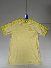 ADIDAS 3-Stripes California Tee Originals Powder Yellow JN7021 Pick Size NWT