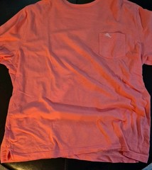 $49.50 TOMMY BAHAMA Pocket T Shirt Orange XL 100% Cotton – WORN ONCE!
