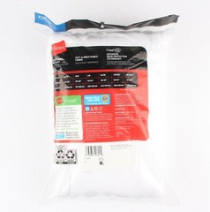 *Hanes Value Pack Tagless V-Necks White – 6 Pack Size MEDIUM (777VP6)
