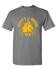 BOXING CUTTY’S GYM – Unisex Cotton T-Shirt Tee Shirt
