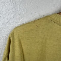 Vintage 2 Of Us Shirt Size Medium Yellow Ethnic Beaded Embroidered Boho 90s