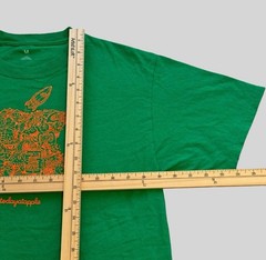Apple Shirt Mens Medium Green Today at Apple Employee Tee Event Promo