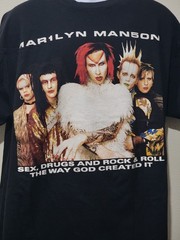 Marilyn Manson 1999 Rock Is Dead Tour Shirt – XL